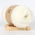 thumbnail image 2 of FURNIX Soft Cotton Yarn Skeins,Beige Diy Holiday Gift Yarn – Make Warm Accessories For Family & Friends,Cotton Sock Yarn，Lightweight Scarf Yarn，Baby Clothes Crochet Yarn,Soft Yarn For Crocheting Soft, 2 of 2