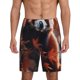 thumbnail image 1 of Balery Red Panda Autumn Branches Pantalones cortos de pijama de punto de algodón para hombre con cinturilla y bolsillos-XX-Large, 1 of 6