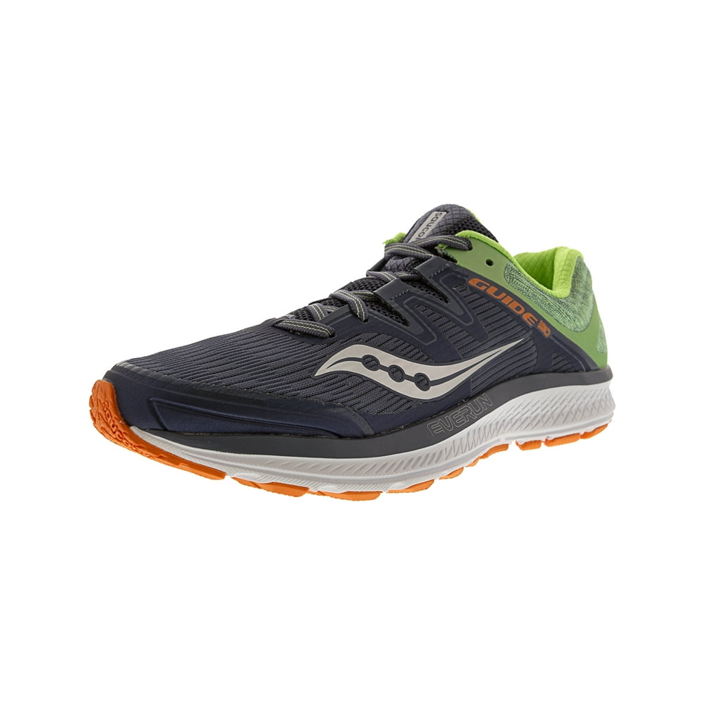 Saucony - Saucony Women's Guide Iso Grey / Mint Orange Ankle-High Mesh ...