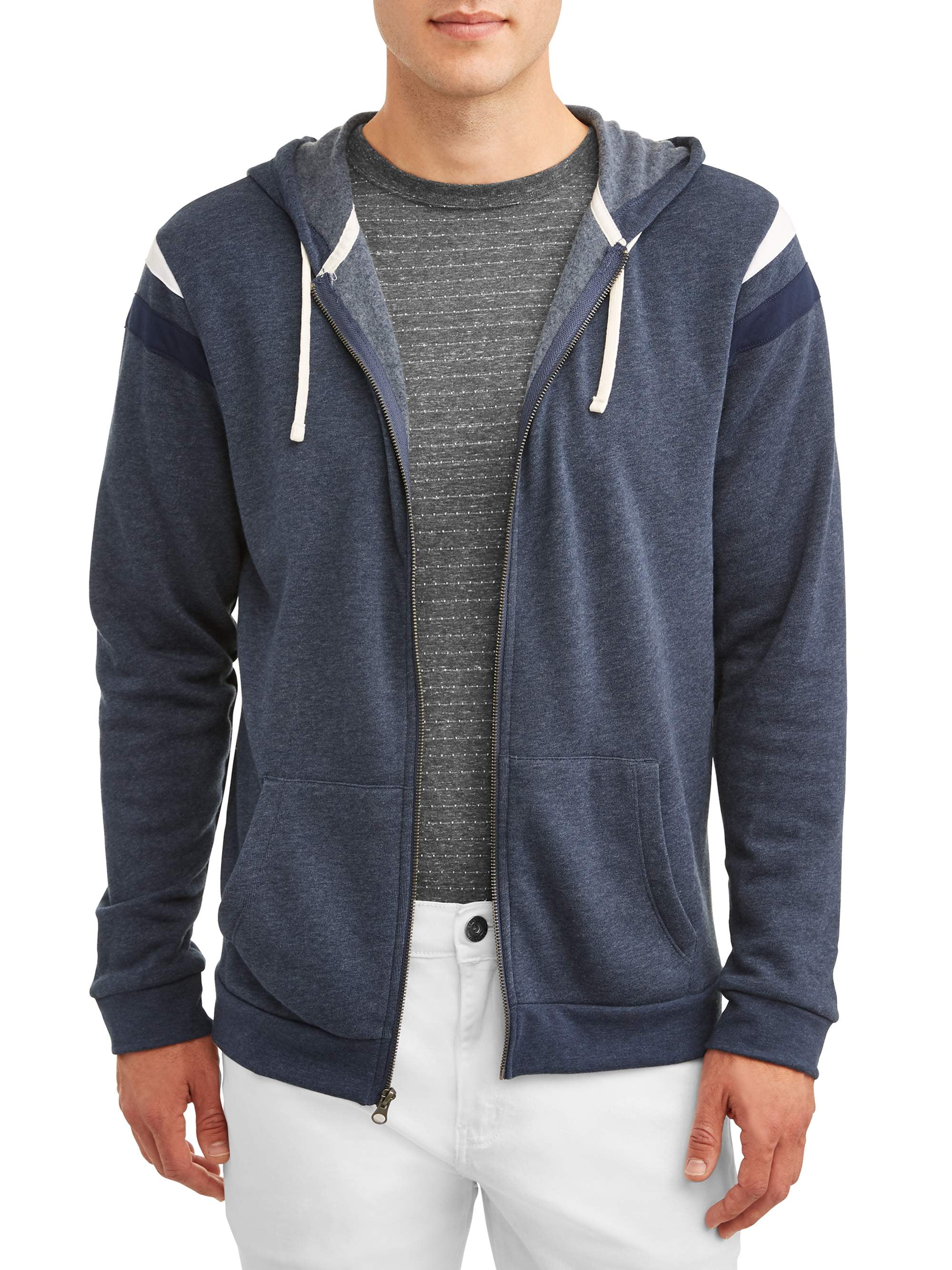 GEORGE - George Men's and Big Men's Full-Zip Hoodie, up to Size 3XL ...