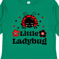 thumbnail image 4 of Inktastic Little Ladybug with Flowers Boys or Girls Long Sleeve Toddler T-Shirt, 4 of 5