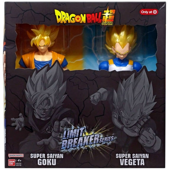 Dragon Ball Limit Breaker Super Saiyan Goku & Super Siayan Vegeta Action Figure