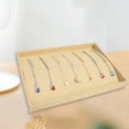 thumbnail image 4 of Bandeja apible de arpillera para joyería, tocador, contenedor de baratijas, vitrina de regalo Bandeja olres Zulema Bandeja de almacenamiento de joyas, 4 of 7