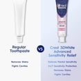 thumbnail image 4 of Pasta de dientes Crest 3DWhite Advanced Whitening Sensitivity Relief, 4 of 9