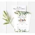 thumbnail image 5 of Inkdotpot Set Of 30Jungle Animals Baby Shower Invitations-Diaper Raffle Tickets And Baby Shower Book Request Cards Gender Neutral Invites Its A Boy Its A Girl, 5 of 8