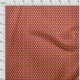 thumbnail image 3 of oneOone Silk Tabby Fabric Floral & Flying Swan Block Print Fabric BTY 42 Inch Wide, 3 of 4