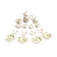 thumbnail image 4 of maskred Mini House Tableware Set Miniature Kitchen Ornament Interesting 1/12 Scale Scene Layout Dinnerware Kit Models Props Green Leaf Yellow 5Set, 4 of 6