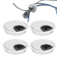 thumbnail image 4 of CAMISETA DE ESCRITORIO, ALOJAMENTO DE MESA DE ALEACIÓN DE ZINC DE ESTILO MODERNO, Organizador de Portada para Organizador de Cables Productos de Oficina Organizador de Cables, 4 of 7