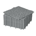 thumbnail image 7 of Miniyam 60 Pcs Interlocking Deck Tiles, 12*12 inch, Plastic, Weight Capacity Up to 440 LBS, Light Gray, 7 of 7