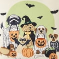 thumbnail image 6 of Mainstays 16" x 16" Reversible Decorative Outdoor Throw Pillow, Costume Dogs, 6 of 9