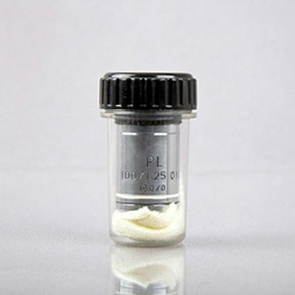 AmScope PL100X 100X Plan Achromatic Objective for Metallurgical Microscopes