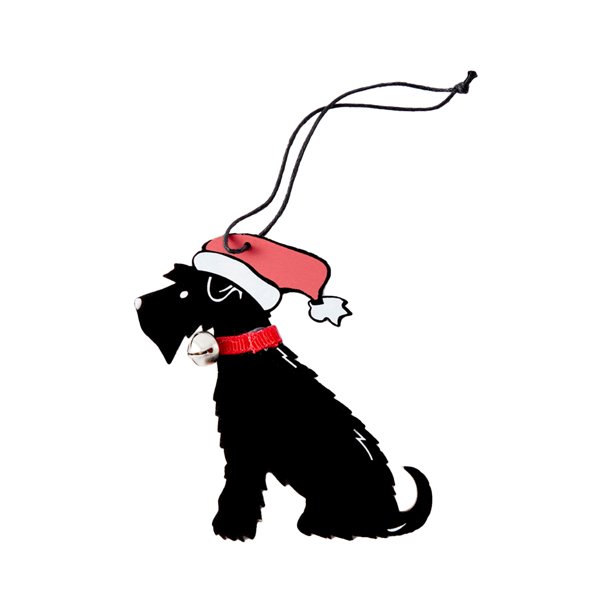 Widget Mascota Perro Árbol de Navidad Colgantes Adorno Colgante de madera Signo de perro Feliz Navidad Árbol de Navidad Decoraciones colgantes DIY Adornos de fiesta de Navidad Irfora Widget