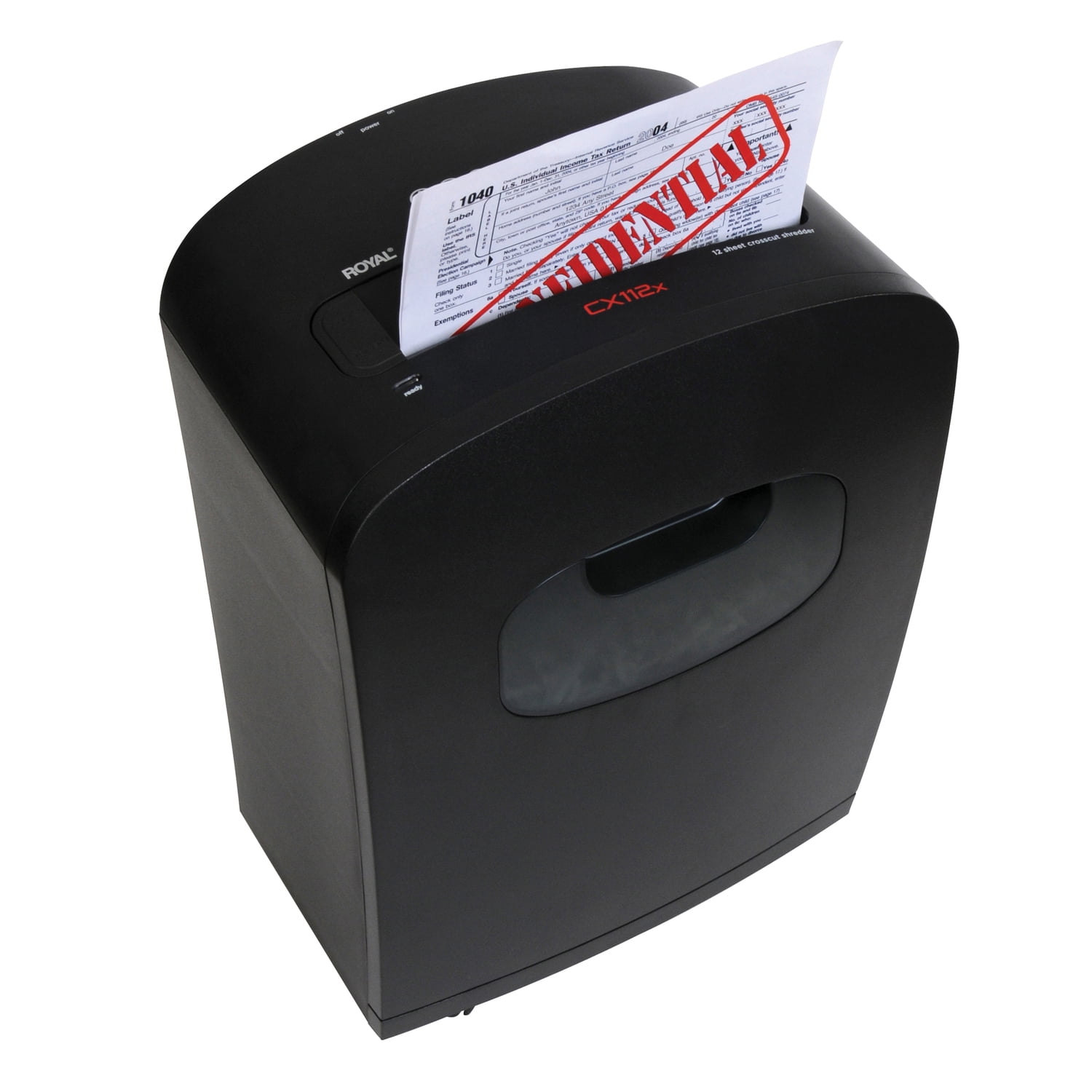 Royal 112MX 12-Sheet Crosscut Shredder, CX112X