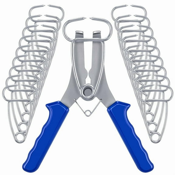 1 * Spring pliers 20 * Clamp-Blue