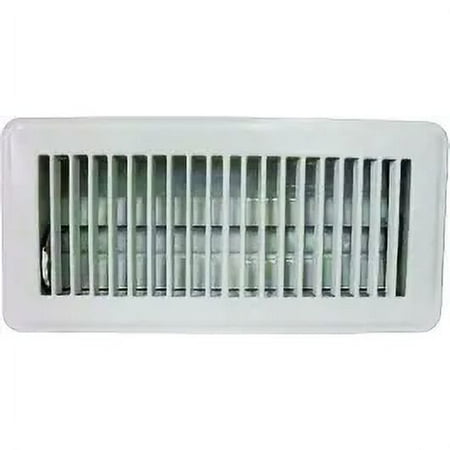 

1PC ProSource FR01-4X10W Floor Register Steel White