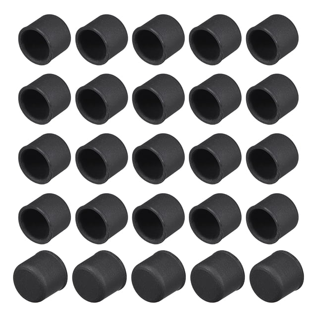 Tapa de silicona para puerto RCA anti-polvo negra 20 pcs