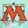 thumbnail image 3 of CafePress - Magic M Initial T Shirt - Men's Fitted T-Shirt, 3 of 4