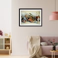 thumbnail image 3 of Historic Framed Print, [5 circus clowns] - 2, 17-7/8" x 21-7/8", 3 of 9