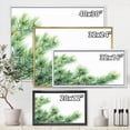 thumbnail image 4 of Designart 'Close Up Pine Tree Branches' Traditional Framed Canvas Wall Art Print, 4 of 5