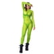 thumbnail image 3 of Mono de Navidad de color Cosplayer, disfraz de Cosplay de Navidad, mono de terciopelo de lana verde con estampado, mono ajustado de fiesta para parejas, 3 of 5