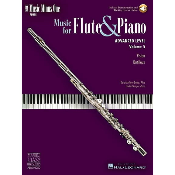 Advanced Flute Solos - Volume 5: Music Minus One Flute
