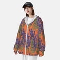 thumbnail image 4 of Picia Lavender Flowers Women's Men's UPF 50+ Sun Protection Hoodie Shirt Long Sleeve SPF Fishing Outdoor UV Hiking Lightweight Shirts-Small, 4 of 9