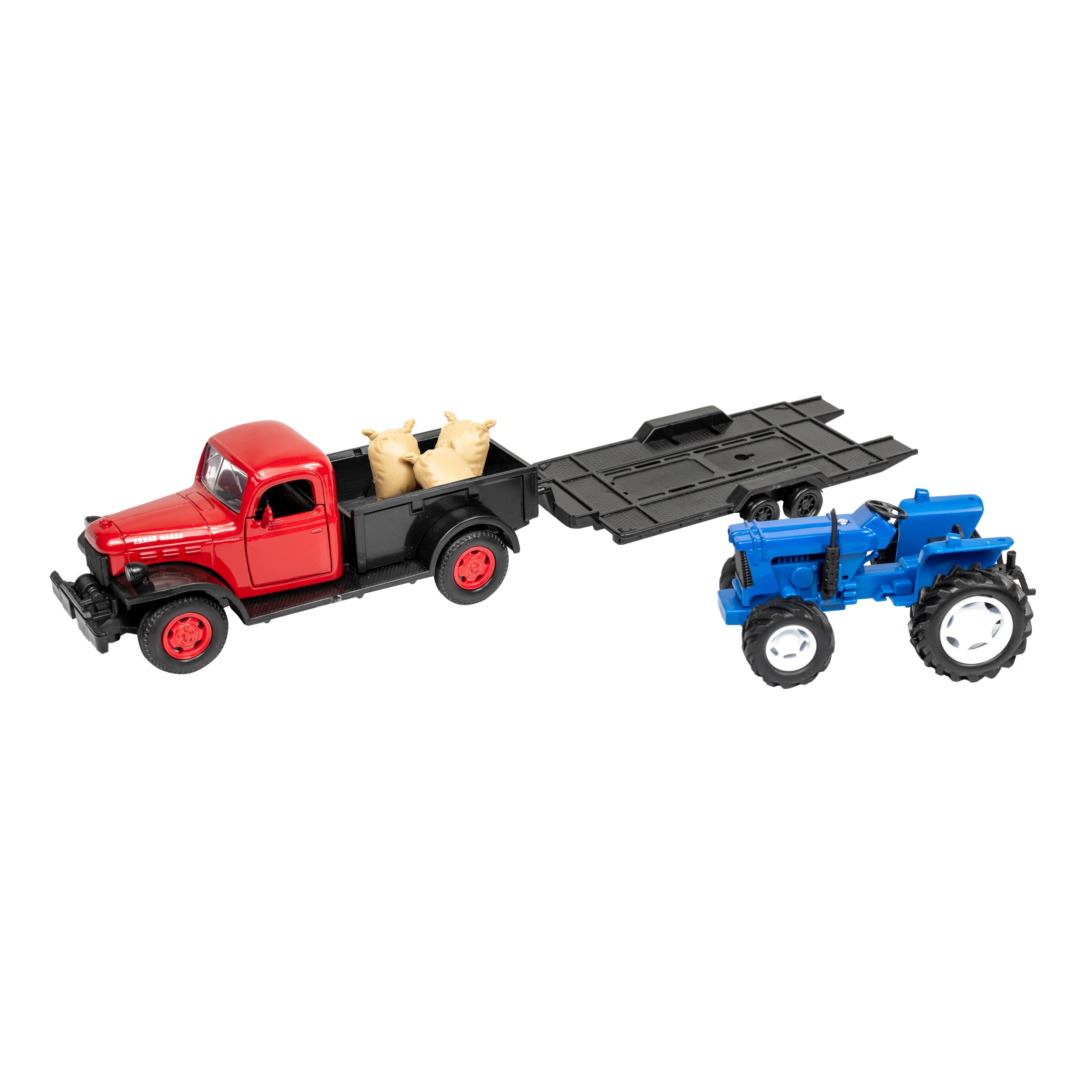 New Ray 1:32 DODGE Vintage Truck and Farm Tractor Set