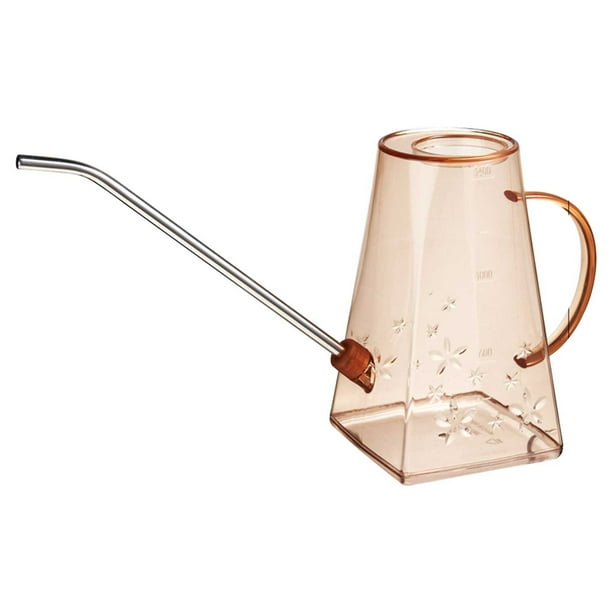 Regadera Doméstica Para Jardinería, Regadera De Boquilla Larga Para Plantas De Interior, Riego Preciso Para Plantas En Maceta, Herramienta De Jardinería De Fácil Vertido, Boquilla Antigoteo Duradera