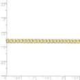 thumbnail image 4 of 10K Yellow Gold chain Curb 7 in 3.35 mm 3.35mm Semi-Solid Link, 4 of 4