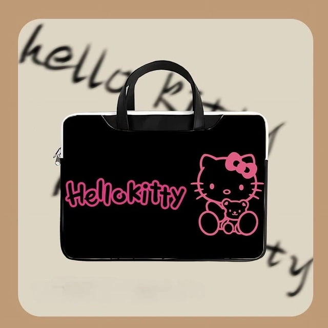 Sanrio Hello Kitty Laptop Bag Kawaii Cartoon Waterproof Shockproof Soft Cover Case for 15.6 16 inch Notebook Computer Case-3款||16寸