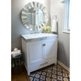 thumbnail image 3 of Clear Glass Sunburst Wall Mirror, 3 of 3