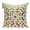 Beige & Gold Lattice, variant on White and Gray Lattice Velvet Throw Pillow
