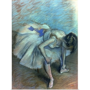 Great BIG Canvas | Rolled Edgar Degas Poster Print entitled Seated Dancer, c.1881 83