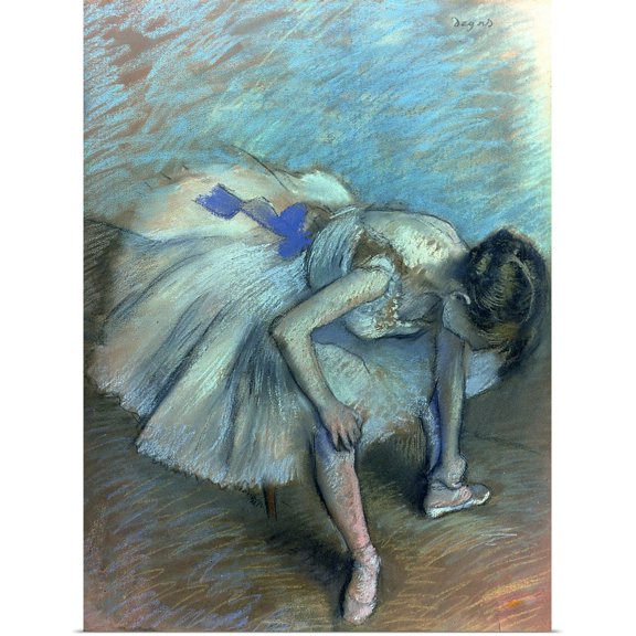 Great BIG Canvas | Rolled Edgar Degas Poster Print entitled Seated Dancer, c.1881 83
