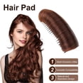 thumbnail image 1 of 3 Pcs Invisible Hair Pad Natural Hair Base Bump Clip Hair Styling Insert Tool for Volume DIY Heighten Hair Accessory, 1 of 8