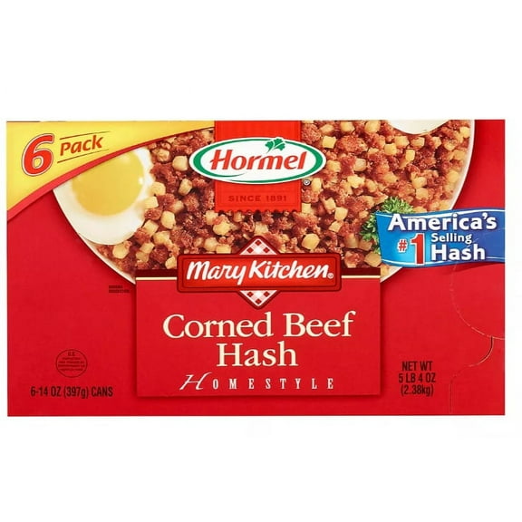 Hormel Mary Kitchen Corned Beef Hash (14 oz., 6 pk.)