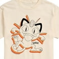 thumbnail image 3 of Pokémon - Meowth - Men's Short Sleeve Graphic T-Shirt, 3 of 5