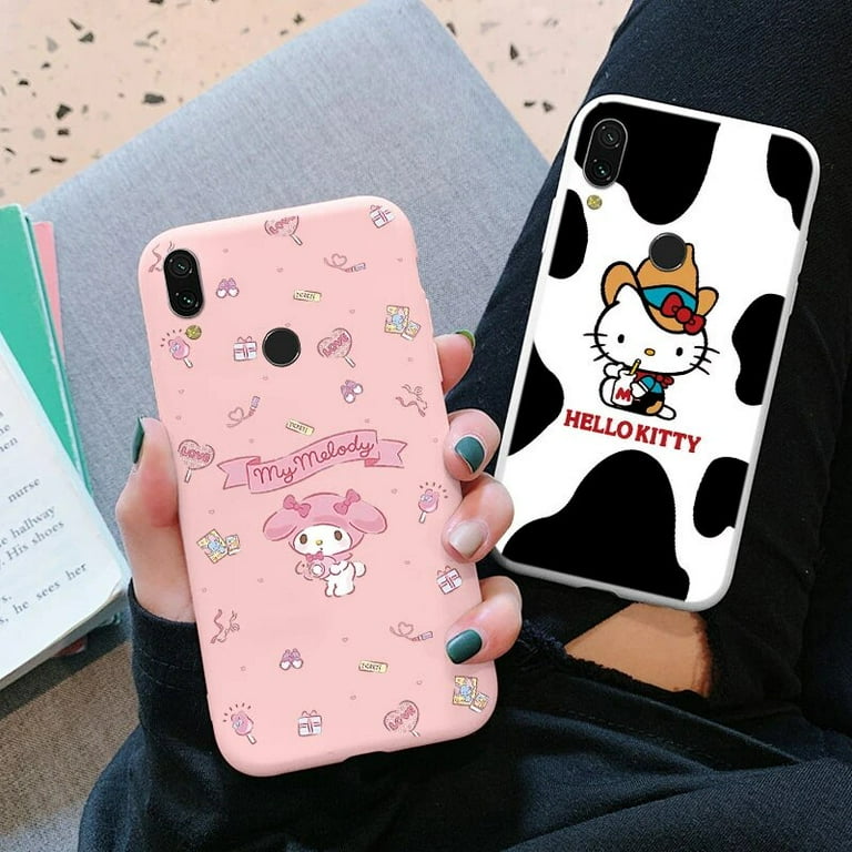 Cartoon Phone Case For Xiaomi Redmi 7A Note Pro Girls Cute