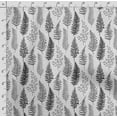 thumbnail image 4 of Soimoi Leaves Print,Cotton Cambric, Quilting Fabric Sold by The Yard 42 Inch Wide, Medium Weight Cotton Fabric, SewingSupplies,Gray,Dark Gray, 4 of 5