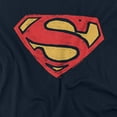 thumbnail image 2 of Superman Super Rough Women's T Shirt, Navy, Small, 2 of 6