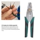 thumbnail image 3 of Herramienta Para Pelar Cables, Alicates Para Pelar Cables De Alta Dureza De Hierro Inoxidable Que Ahorran Mano De Obra Para Instalación Eléctrica, 3 of 7