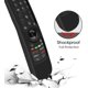 thumbnail image 5 of Funda de Silicona Negra para Control Remoto 21GA MR21GC MR22GA MR22GN, Funda Protectora para Magic Remote LG 2021 2022, 5 of 5