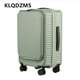 thumbnail image 2 of KLQDZMS-Bolsa de viaje para equipaje para hombre, cubierta de carrito para ordenador portátil de 20 "y 24" 26 pulgadas, Maleta de embarque con apertura frontal, Maleta con carga USB para mujer, 2 of 4