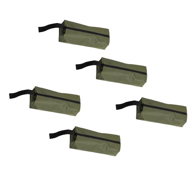 Scienceny 5X bolso de mano con cremallera multicolor mano de obra fina resistencia al desgaste conveniente bolsas de almacenamiento organizador Herramientas eléctricas Verde Talla grande Scienceny TO011952-07