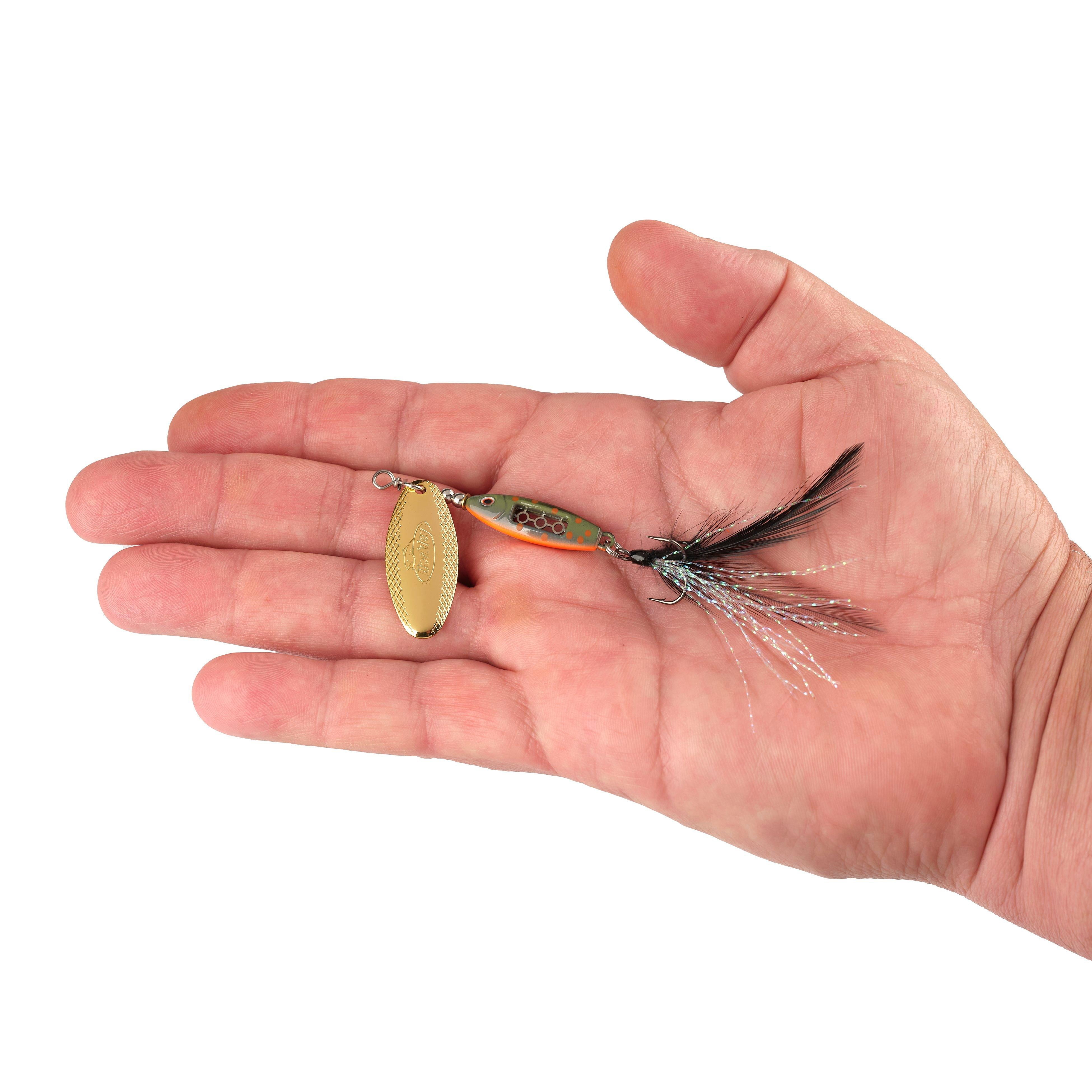Berkley Dough Rider Minnow, 1/16 oz, Metallic Brook Trout