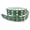 Dark Green, variant on - Women's Double Grommet Leather Jeans Belt, Black , Size L(37"-39")