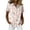 407#Pink, variant on Women Hawaiian Beach Shirt Soft Cool Tropic Print Short Sleeve V Neck Button Down Vacation Tops White 2XL