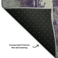 thumbnail image 5 of Addison Rugs Mayfield Premium Machine Washable Transitional Abstract Purple Rectangle Rug, 9' x 12', 5 of 7