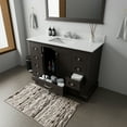thumbnail image 4 of Dukes 48 in. W x 22 in. D Espresso Single Bath Vanity and White Quartz Top, 4 of 10