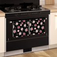 thumbnail image 3 of 2 Pcs Pioneer Flower Floral Print Pattern Kitchen Towels, Funny Microfiber Dish Towel Set, 18" X 26" Tea Towels, 3 of 6